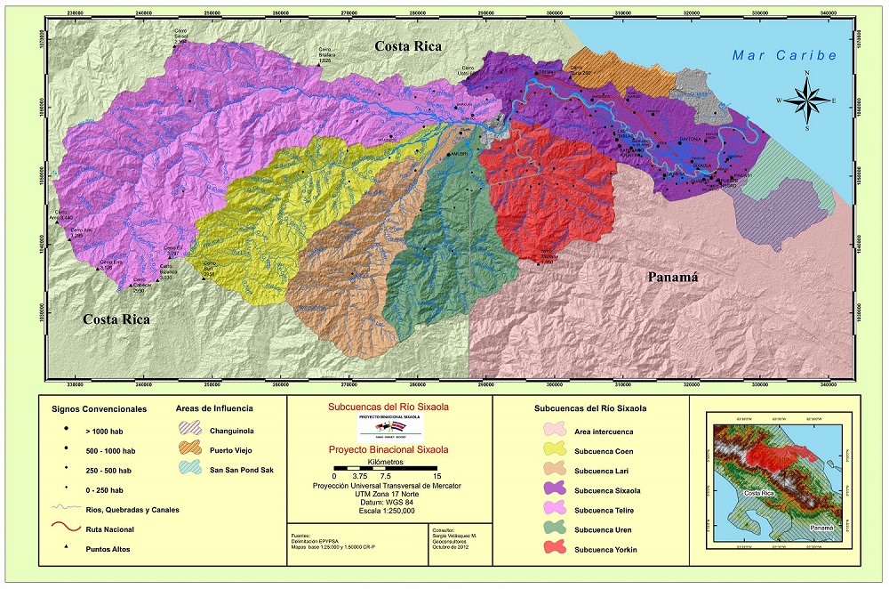 Mapa subcuencas