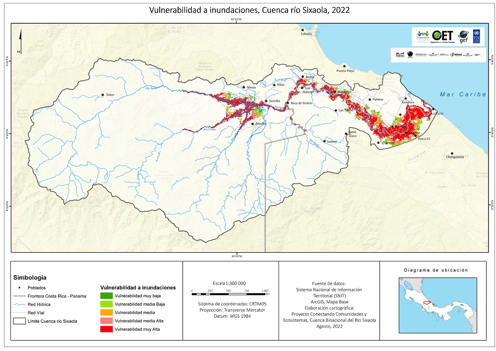 Mapa sobre vulnerabilidad